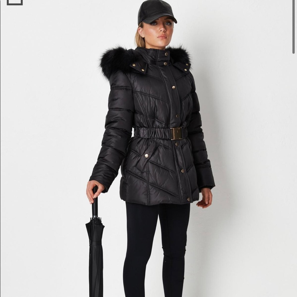 NWT Missguided Petite puffer jacket